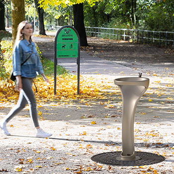 IONDESIGN drinking fountain Park